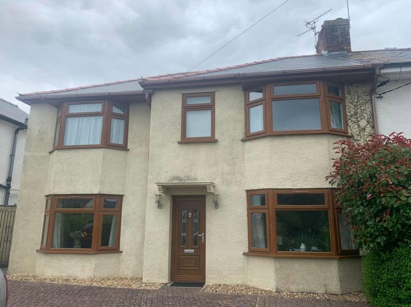 Exterior before