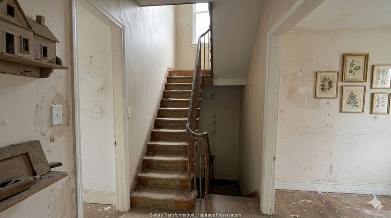 Interior before - Hallway
